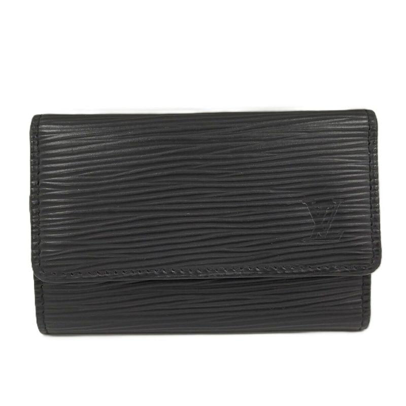 Louis Vuitton Multicles 6 6-Rib Key Case Epi Noir Black