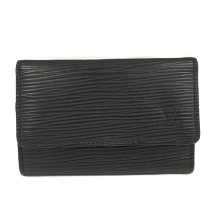 Louis Vuitton Multicles 6 6-Rib Key Case Epi Noir Black
