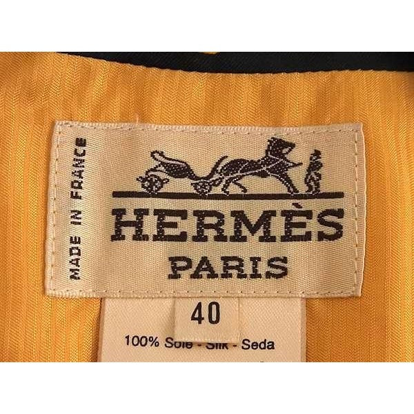 Hermes LA Danse 100% Silk Vest Size 40 — view 3