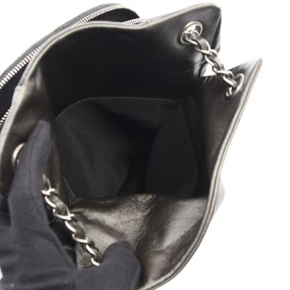 Chanel Backpack Quilted Bronze Calf Chain — view 4