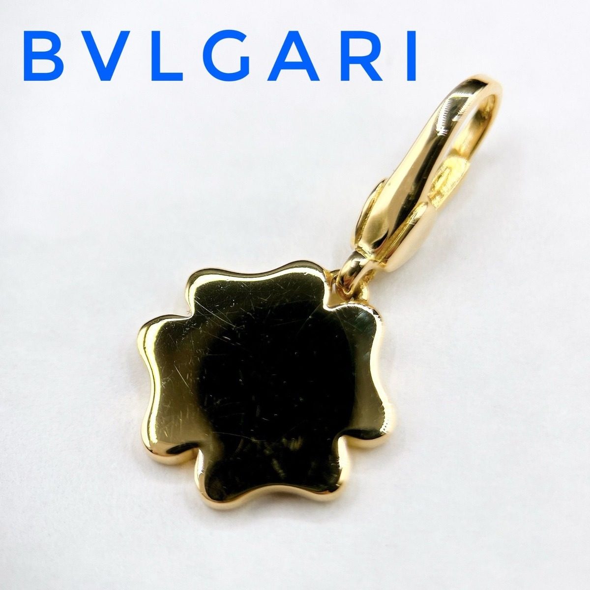 Bvlgari Clover Yellow Gold Pendant Top