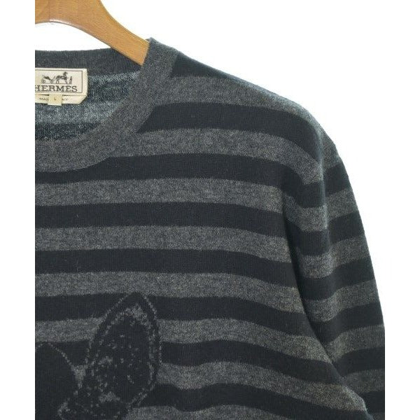 Hermes Knit Sweater Black — view 4