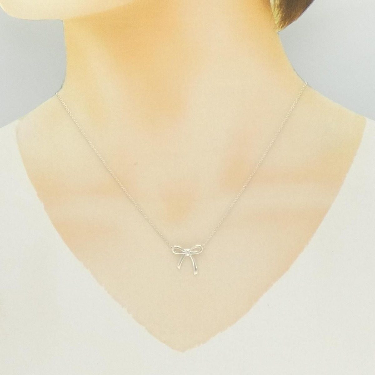 Tiffany & Co Bow Necklace — view 6