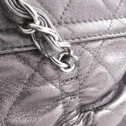 Chanel Shoulder Bag Silver — view 4