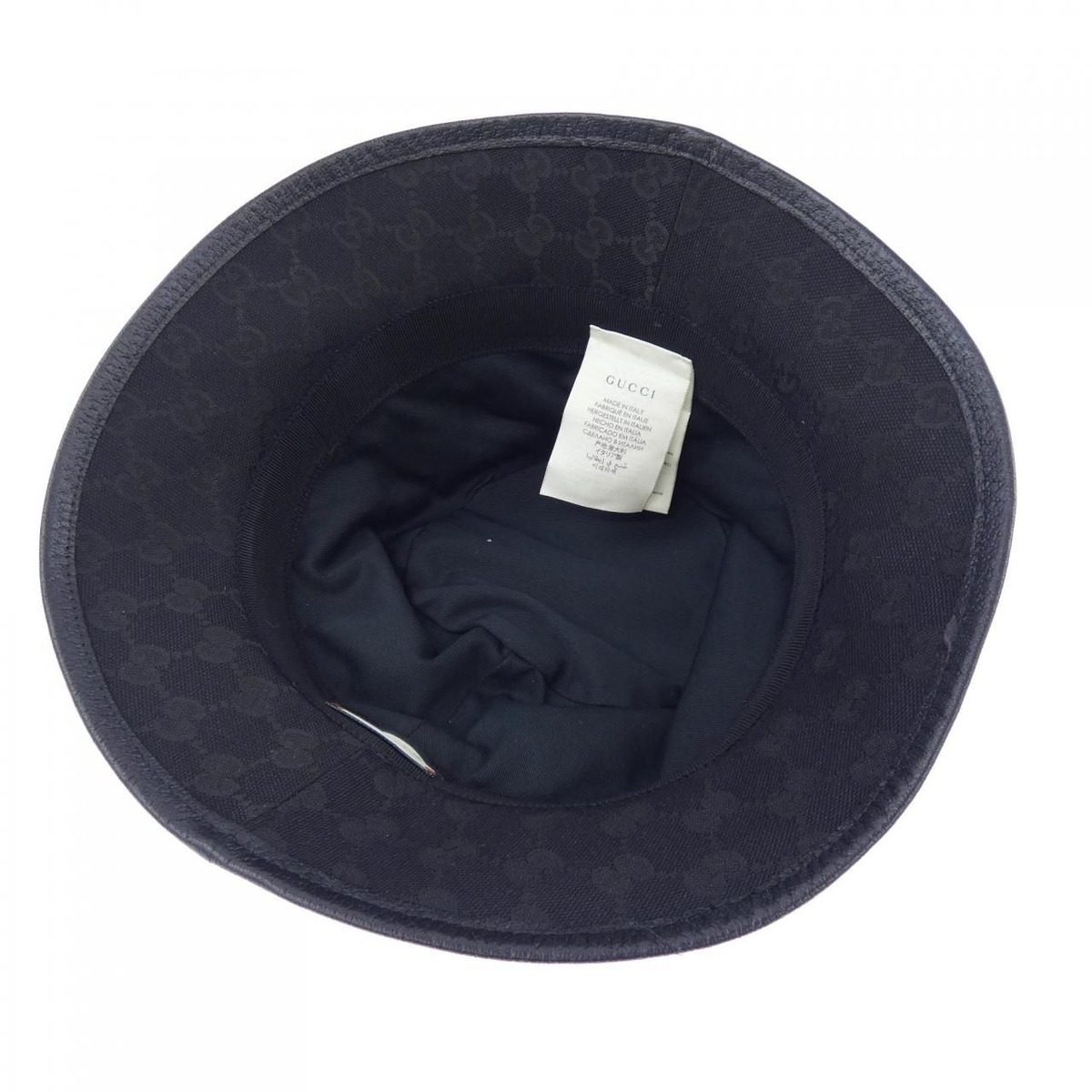 Gucci Double GG Canvas Bucket Hat — view 5