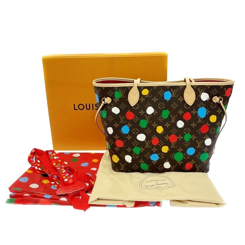Louis Vuitton Monogram Yayoi Kusama Neverfull MM