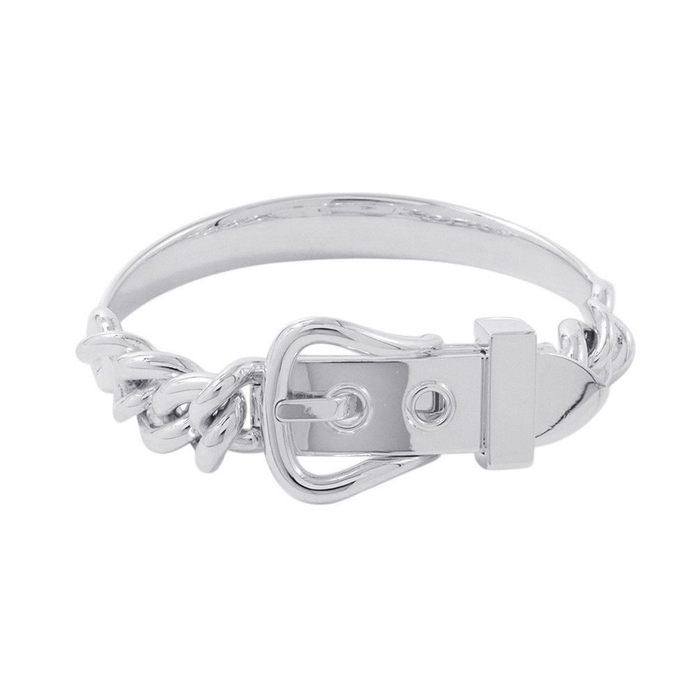 Hermes Bracelet Book le Series Inflexible GM Silver 15