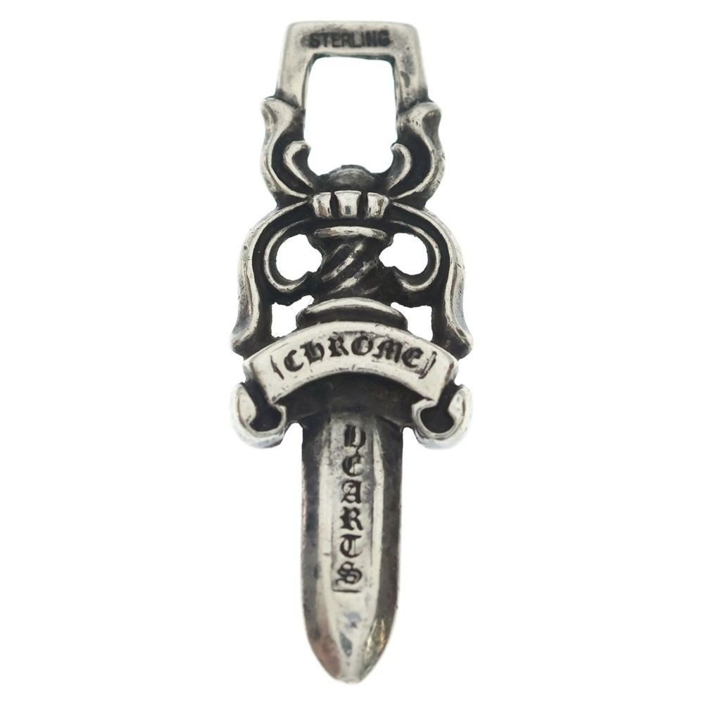 Chrome Hearts 10 Dagger Pendant Top Silver