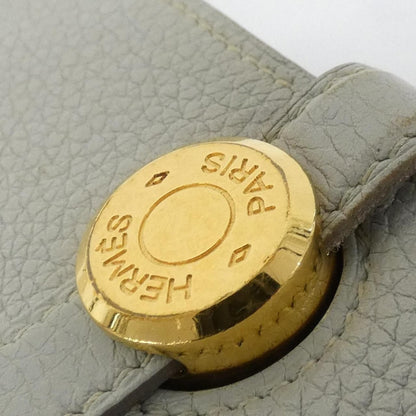 Hermes Dogon Wallet Gold Gris Perlee — view 7