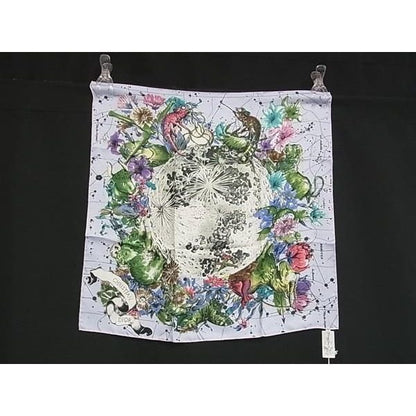 Dior Zodiac Silk Large Scarf Shawl Multicolor