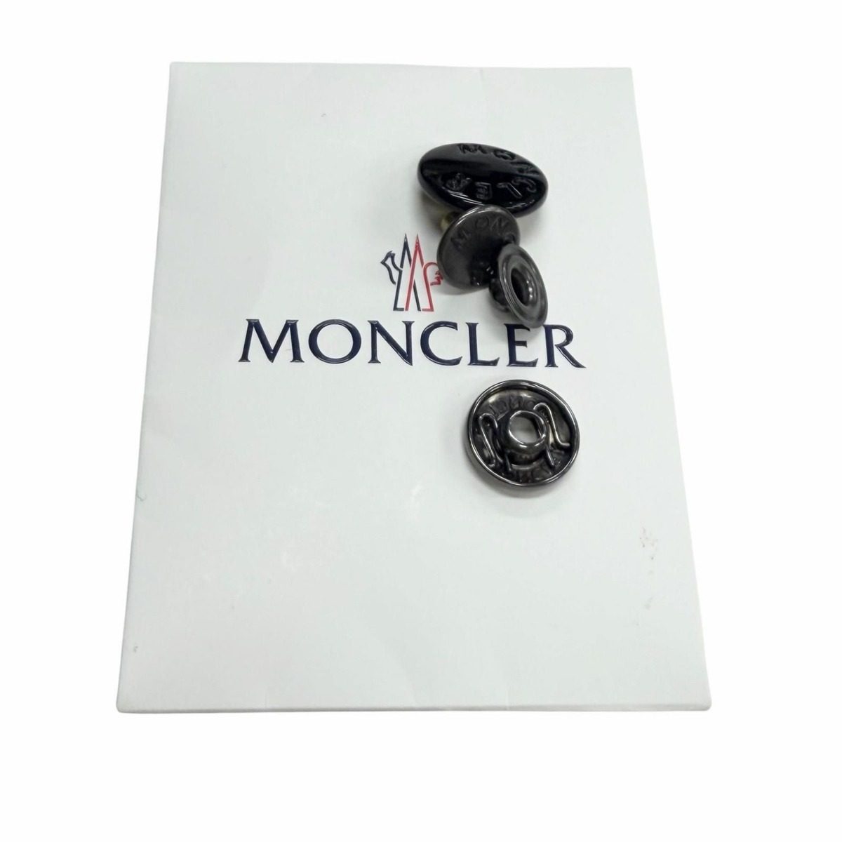 Moncler Abbaye Front Logo Hooded Zip Up Jacket Black 3 — view 14