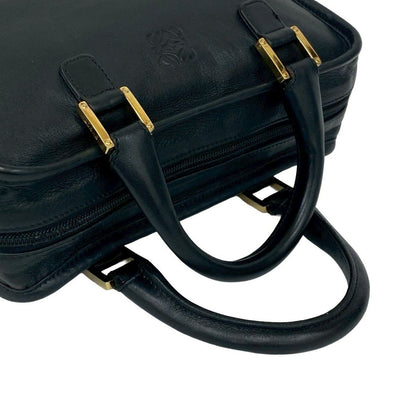 Loewe Amazona 28 Anagram Logo Leather Mini Boston Bag — view 4