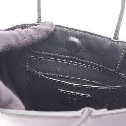 Fendi Handbag Pack Shopping Bag Small Black Leather — view 5