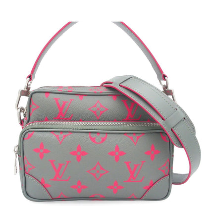 Louis Vuitton Nile Gray Pink Monogram Glow 2-Way Shoulder Bag
