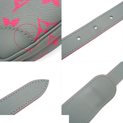 Louis Vuitton Nile Gray Pink Monogram Glow 2-Way Shoulder Bag — view 8