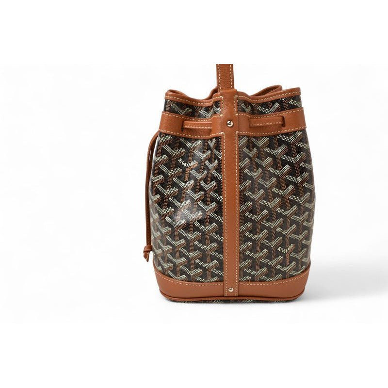 Goyard Bag Shoulder Petit Flo Bucket Peflotpmlty50 Cl50 P Black — view 2