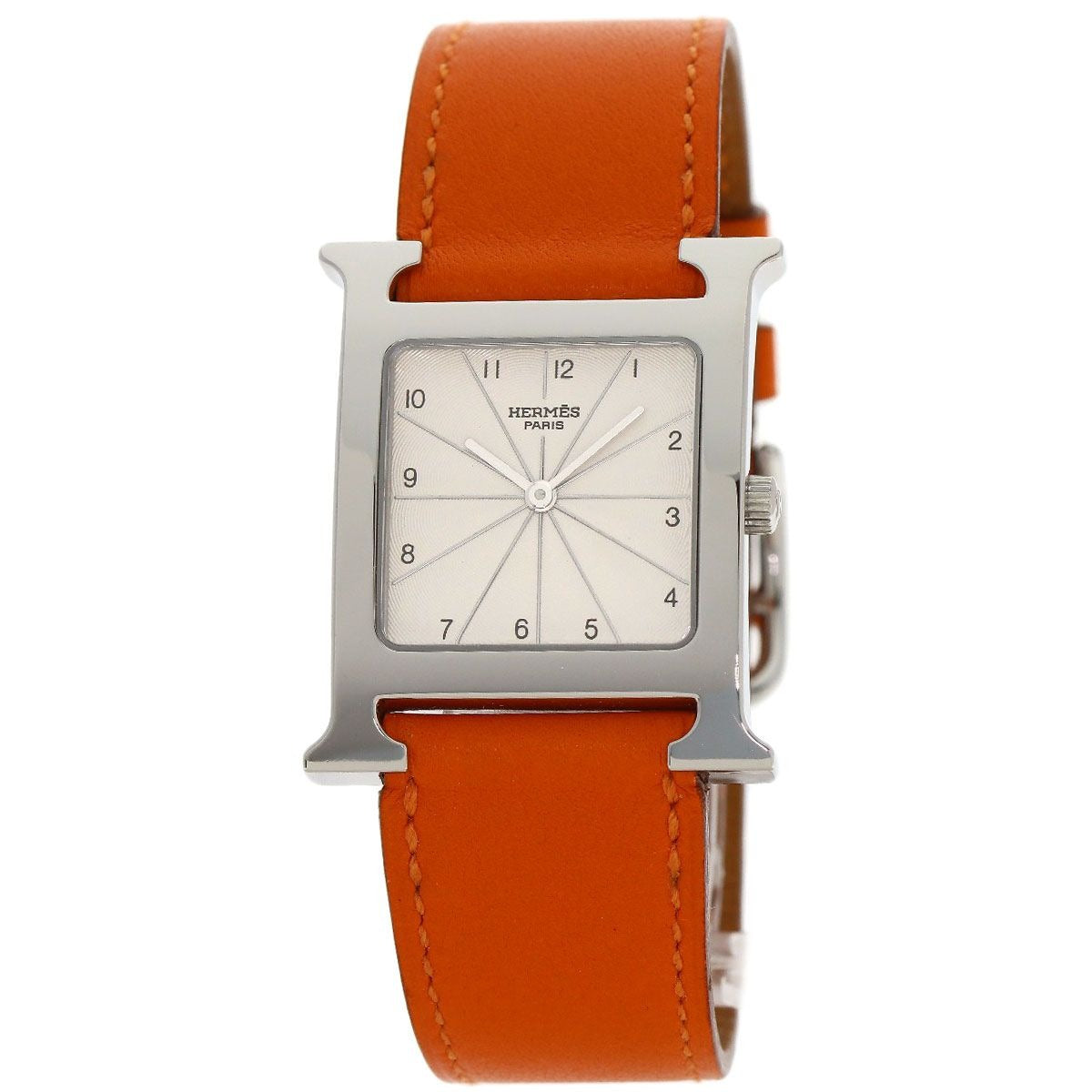 Hermes Watch SS Leather
