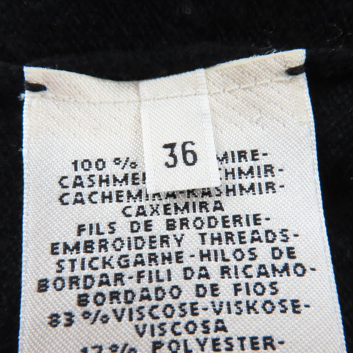 Hermes Poste Et Cavalerie Saber Decorative Bag Cashmere Long Sleeve Knit Dress — view 7