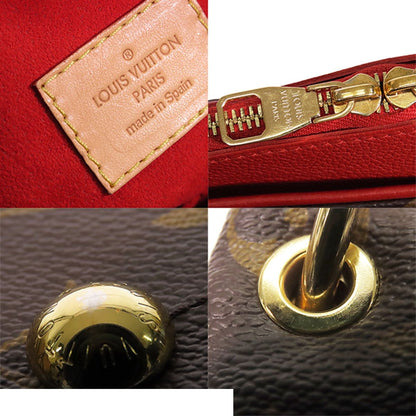 Louis Vuitton Pallas Brown Cerise Monogram Canvas 2-Way Shoulder Bag — view 8
