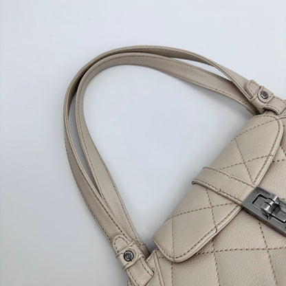 Chanel 2.55 Caviar Leather Handbag — view 9