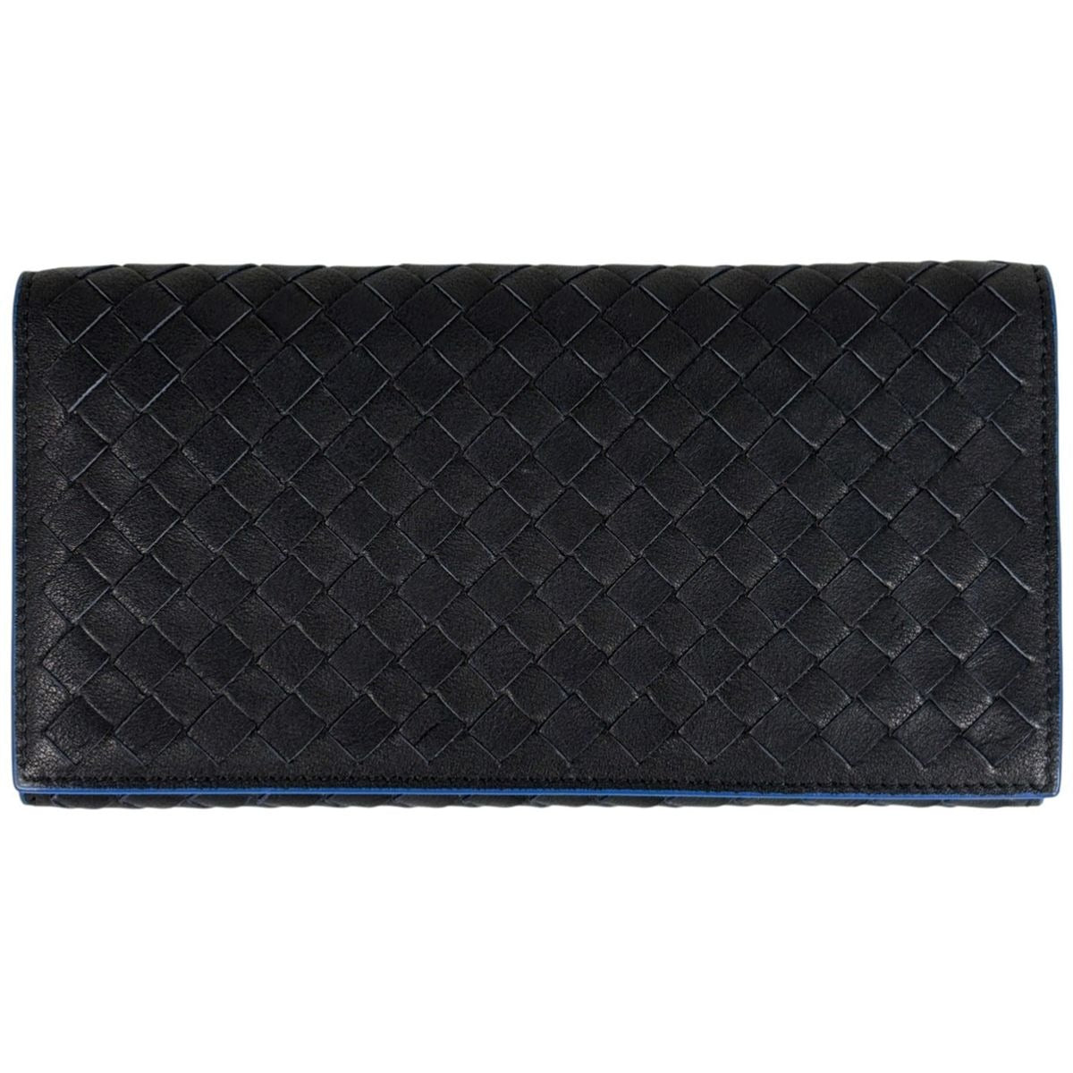Bottega Veneta Intrecciato Bifold Wallet Billfold Coin Purse Nappa Long