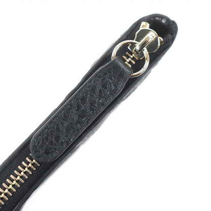 Gucci Leather GG Emblem Key Pouch Coin Case Black Gold Box Stora — view 6