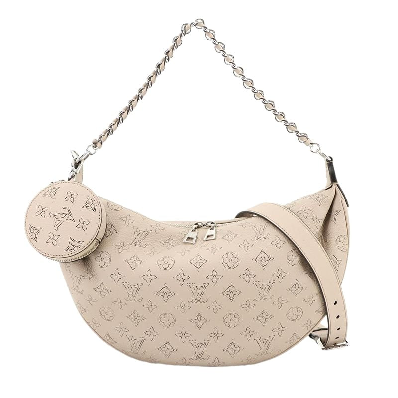 Louis Vuitton Mahina Baia MM Shoulder Bag Leather Galle RFID