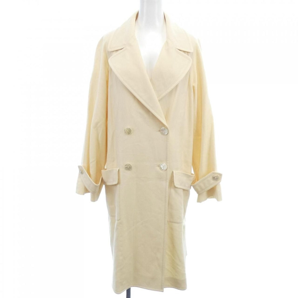 Chanel Coat Yellow 42