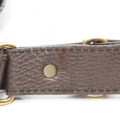 Celine Shoulder Bag Bronze Leather — view 12
