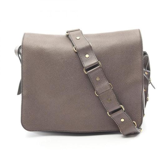 Celine Shoulder Bag Bronze Leather
