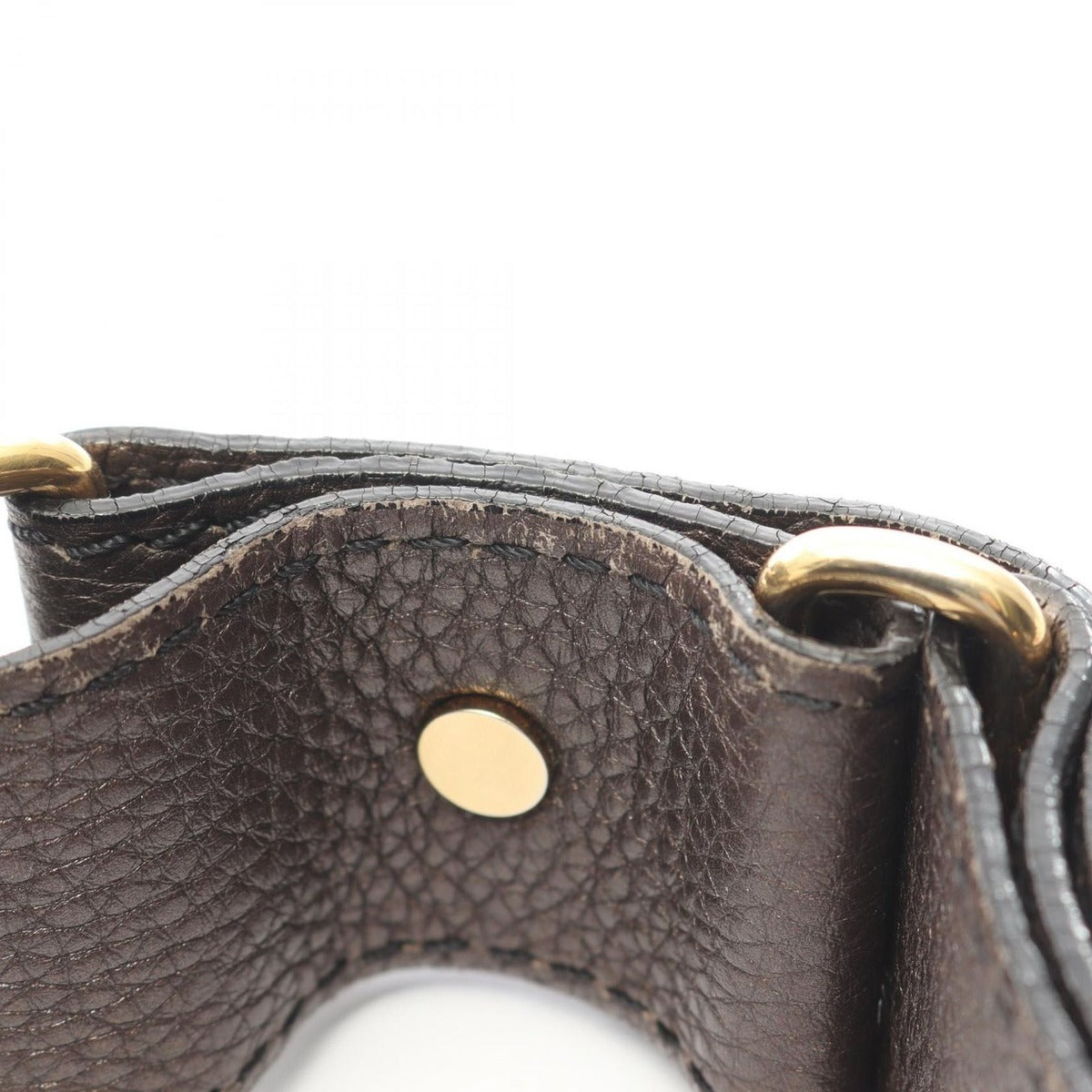 Celine Shoulder Bag Bronze Leather — view 13