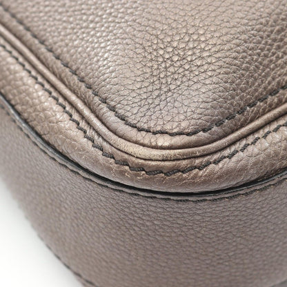 Celine Shoulder Bag Bronze Leather — view 5
