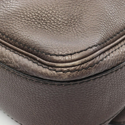Celine Shoulder Bag Bronze Leather — view 9