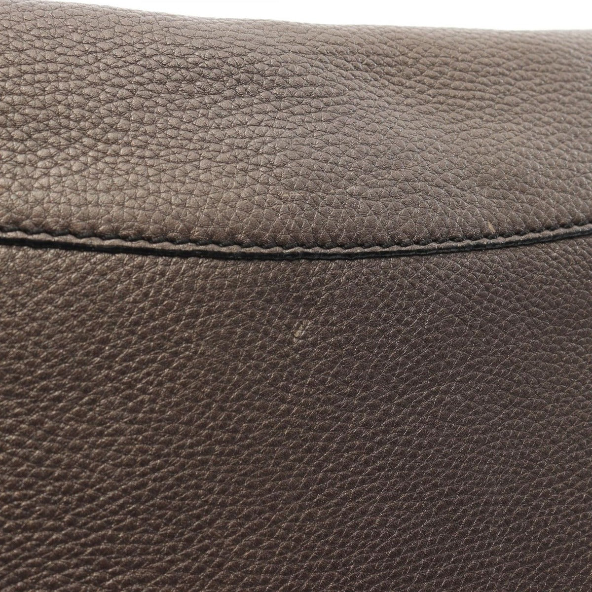 Celine Shoulder Bag Bronze Leather — view 10
