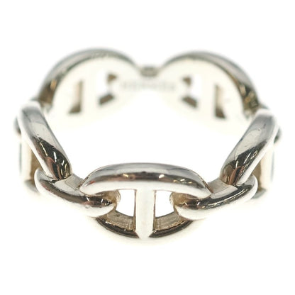 Hermes Chaine D'ancre Ring Silver