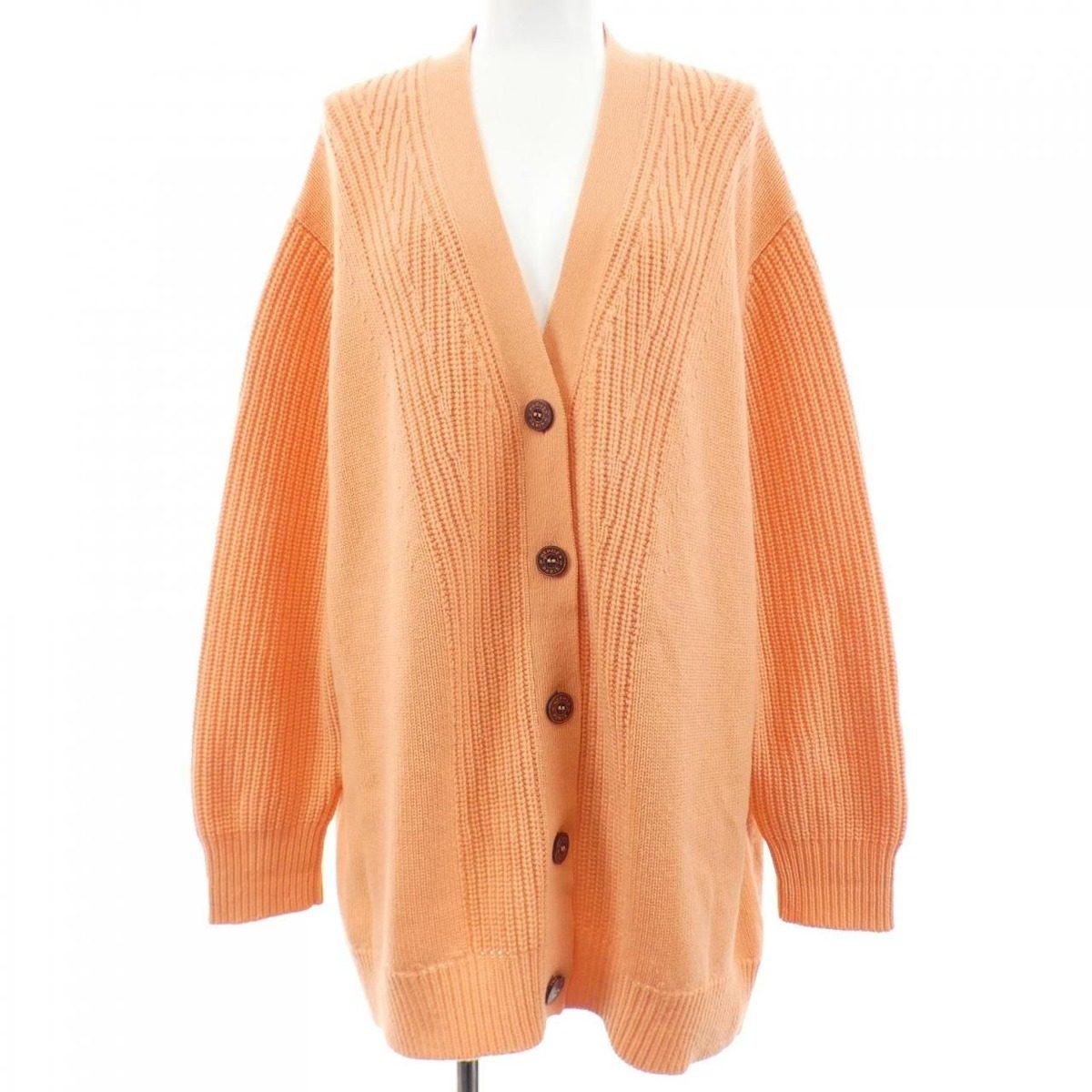 Hermes Cardigan Orange