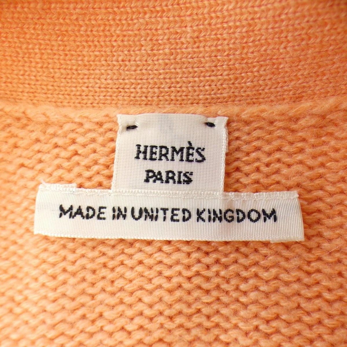 Hermes Cardigan Orange — view 4