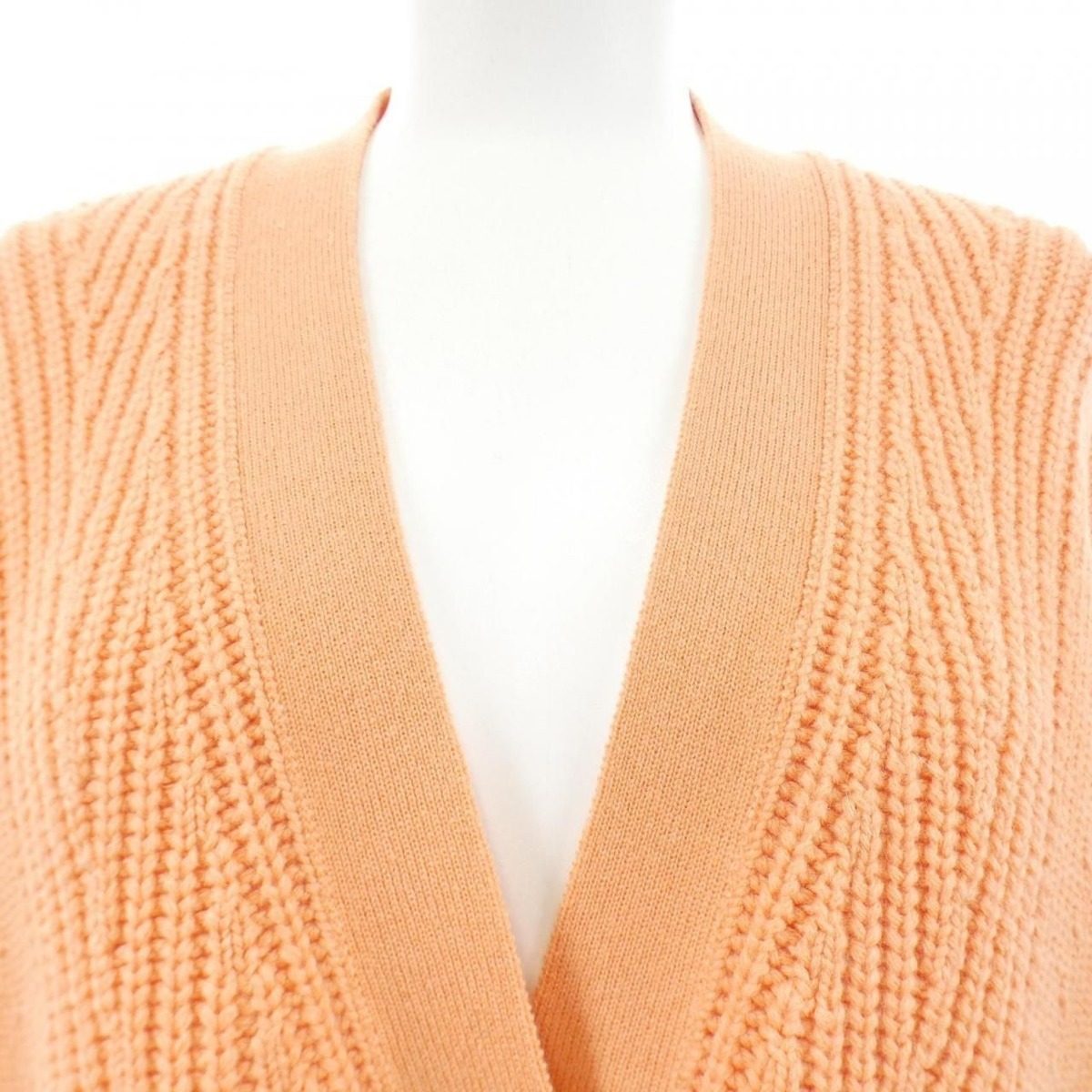 Hermes Cardigan Orange — view 5