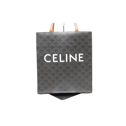 Celine Triomphe Small Vertical Cover Leather Tote