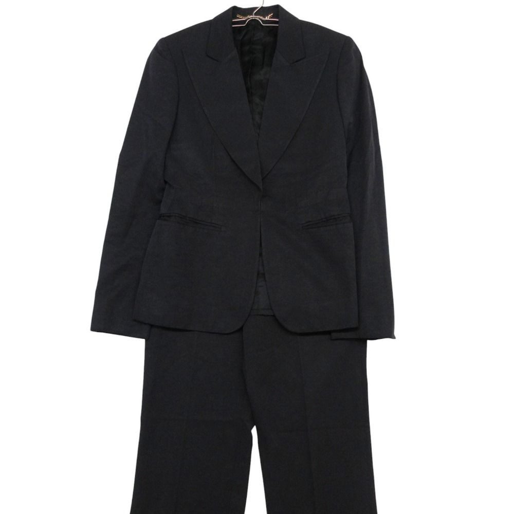 Gucci Suit Set Era Peak Lapel Straight Pants Gold Dark Navy