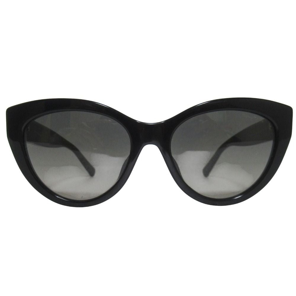Tiffany & Co Low Bridge Fit Gray Gradient Lens Wellington Sunglasses 54 Black