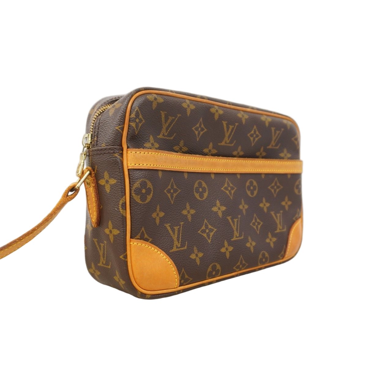 Louis Vuitton Shoulder Bag Monogram Trocadero 27 Brown — view 2