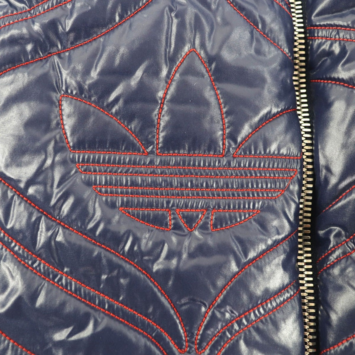 Gucci Adidas Hooded Interlocking Trefoil Logo Zip UP Filling Poncho — view 7