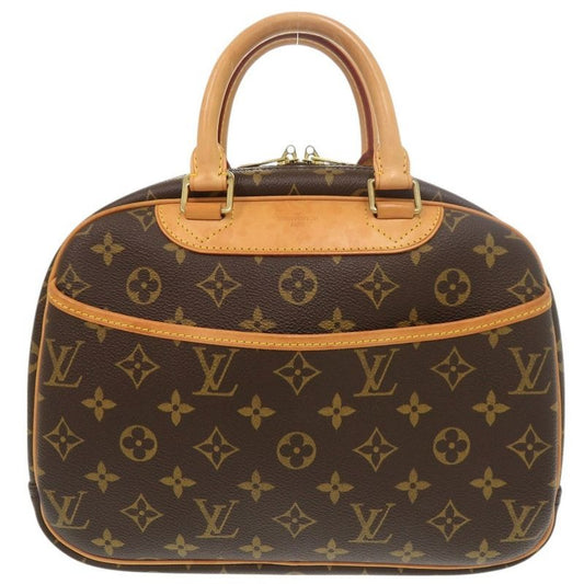 Louis Vuitton Trouville Monogram Brown Handbag 0750