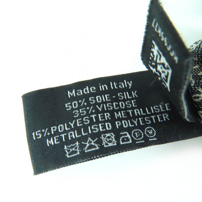 Chanel Silk Metiers D'art Collection CC Logo Ribbon Scrunchie Hair — view 7