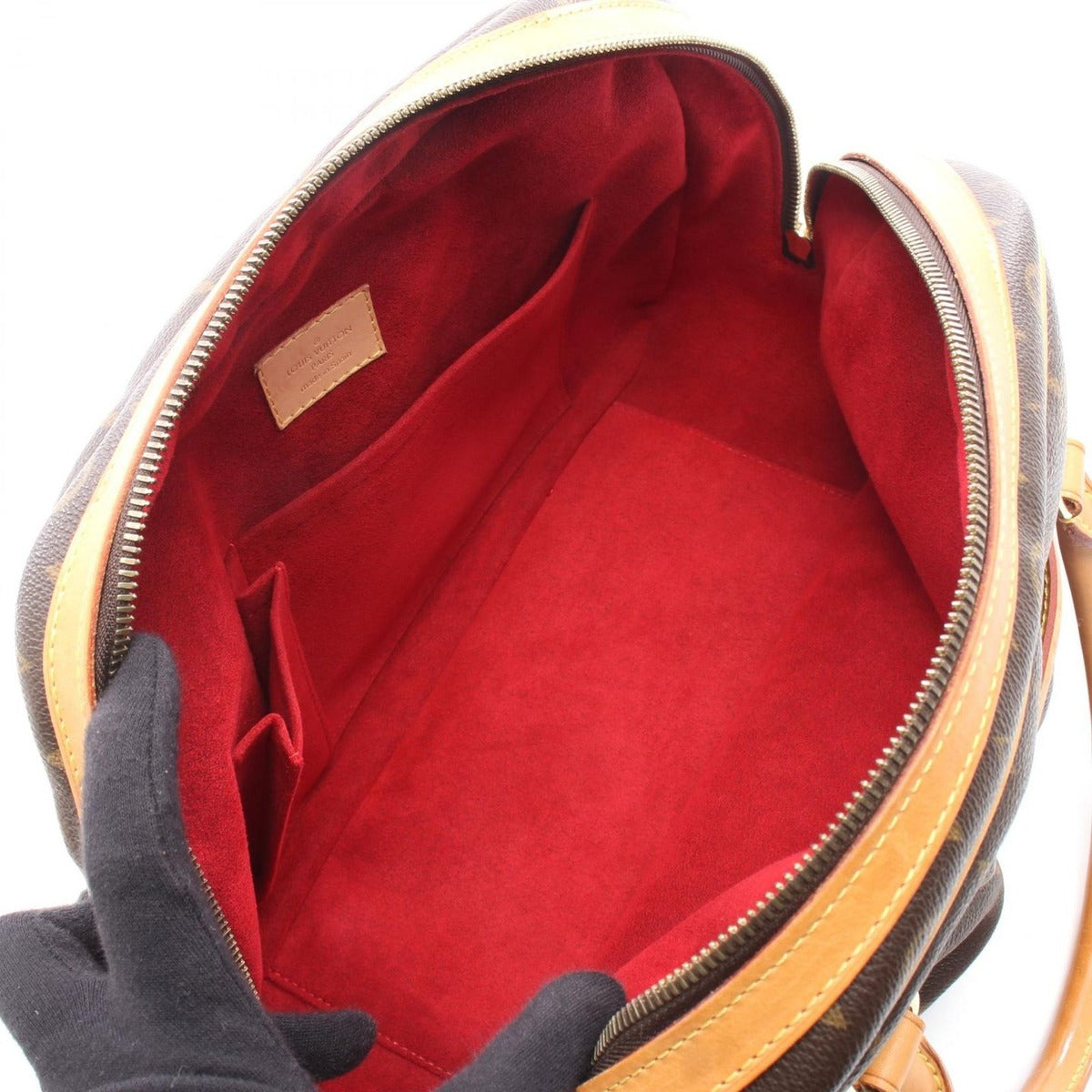 Louis Vuitton Handbag Mitzi Canvas Leather — view 3