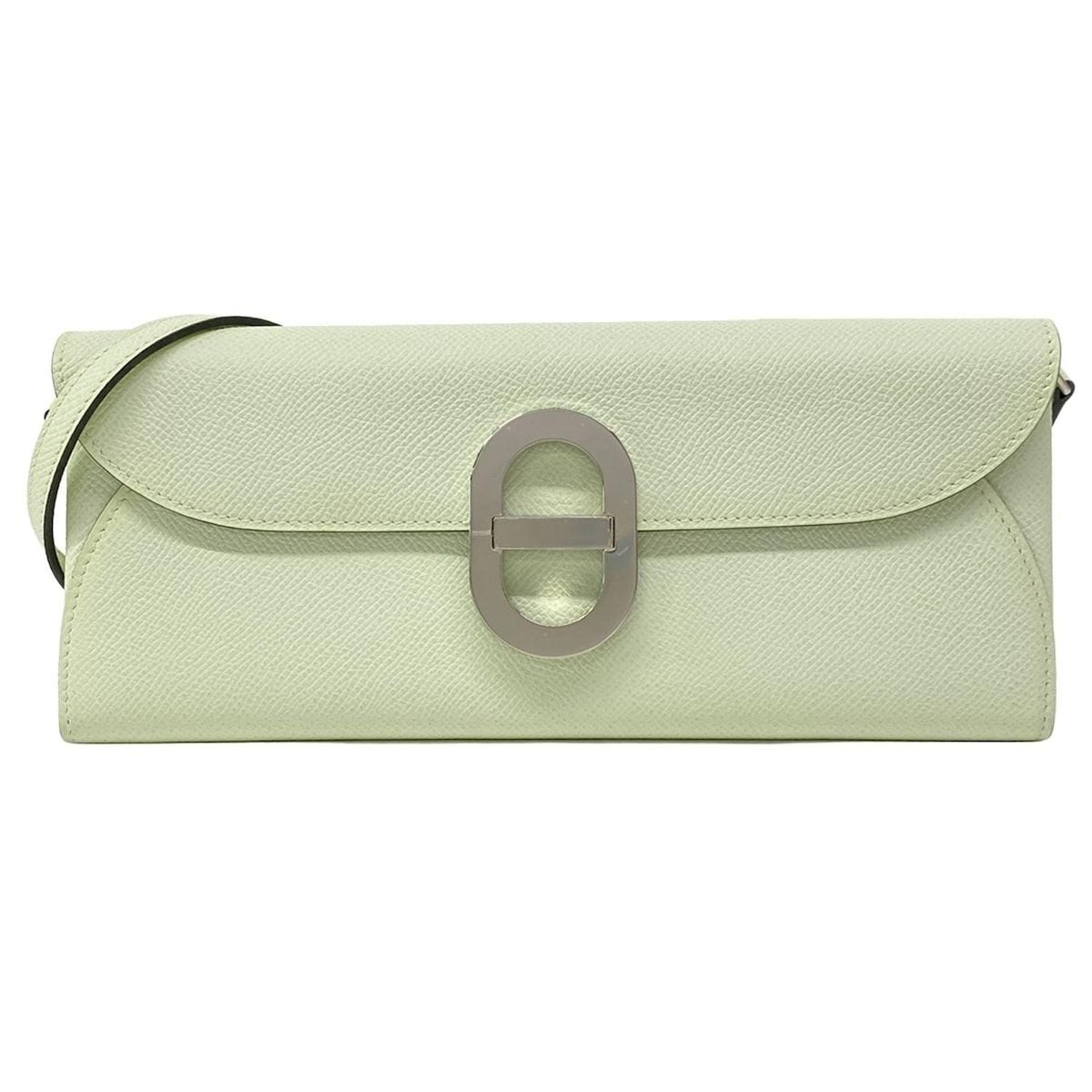 Hermes Wallet Chaine D'ancre to Go Verfy's Shoulder Silver