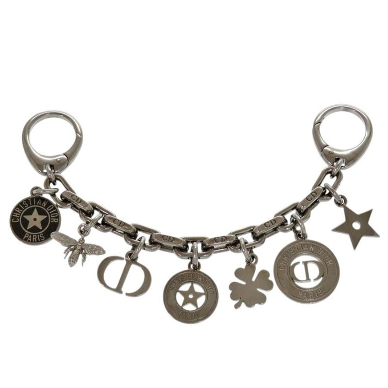 Christian Dior 30 Montaigne Metal Gunmetal Bag Charm 1471
