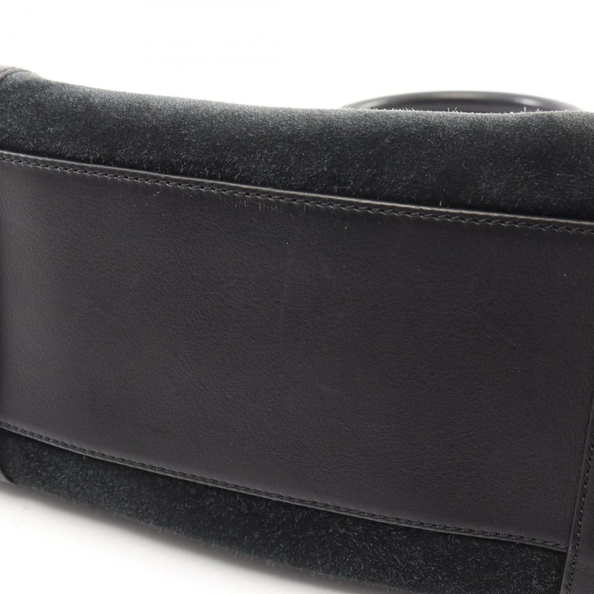 Loewe Handbag Amazona 28 Black Suede Leather — view 6