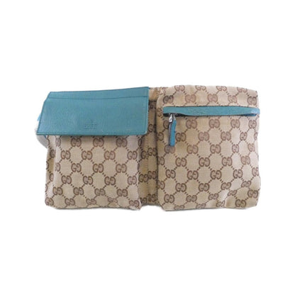 Gucci 28566 Waist GG Canvas Bag